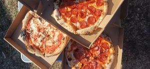 Camping pizza