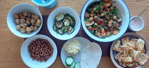 Harissa potato salad