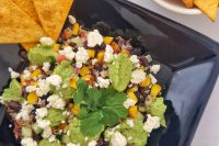 Mexican black bean and corn salad