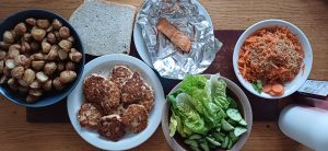Norwegian salmon fishcakes