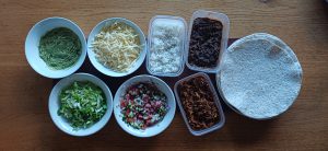 Pulled pork burritos
