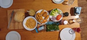 Bombay fish fingers
