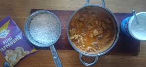 Chicken and chickpea curry