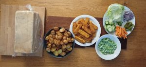 Fish finger sandwiches