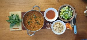 Roast tomato and sausage fregola