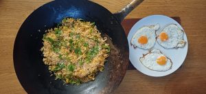 Kimchi veg fried rice