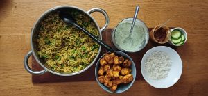 Paneer pilau